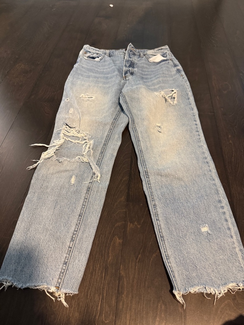 BDG Light Wash Denim Jeans in Blue